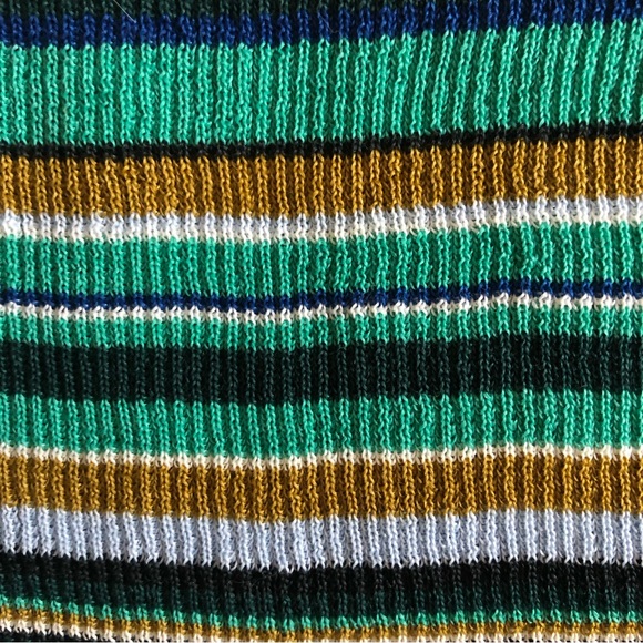 Vintage stripped knit top - Picture 4 of 6